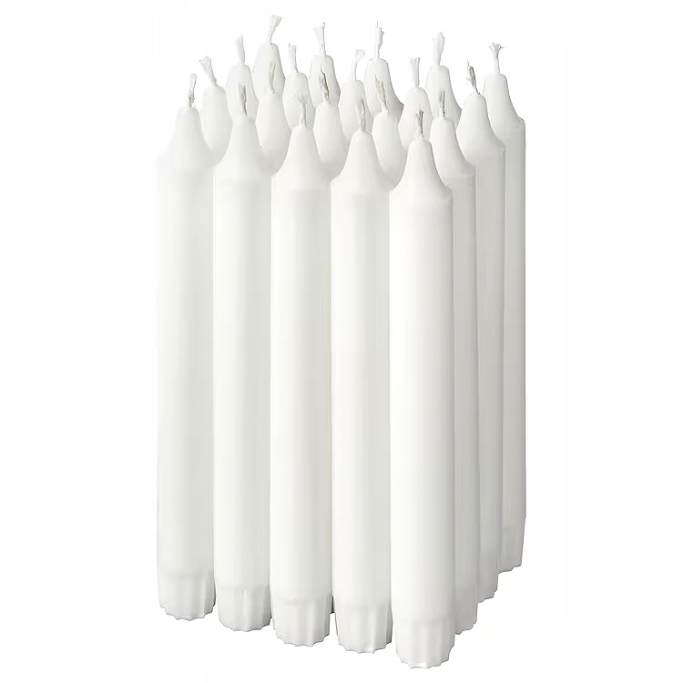 

Ikea Jubla Świece Długie Świeczki Białe 19CM 20SZT