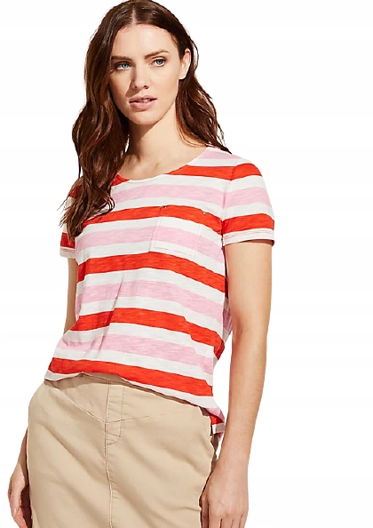

H8560 Damska Bawełniana Koszulka T-shirt Comma 40