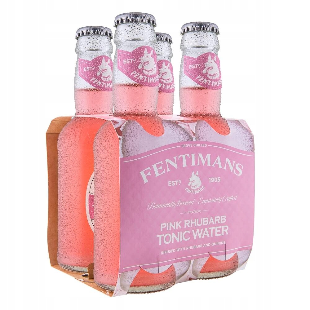 Tonik Fentimans Pink Rhubarb Tonic Water 0,2L x 24