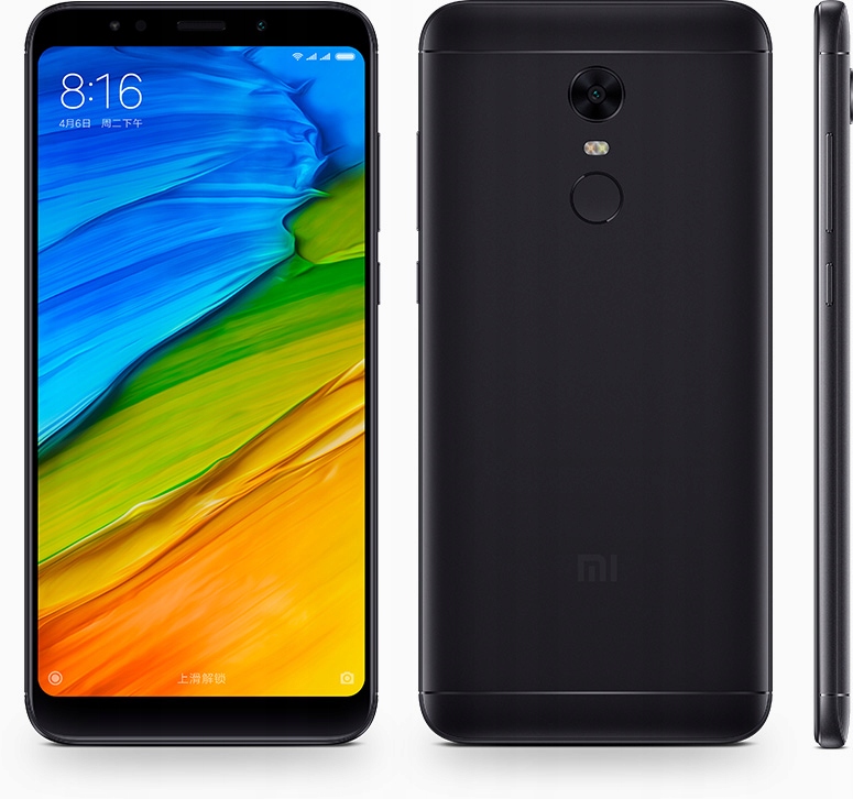 

Smartfon Xiaomi Redmi 5 Plus 4 Gb 64 Gb czarny
