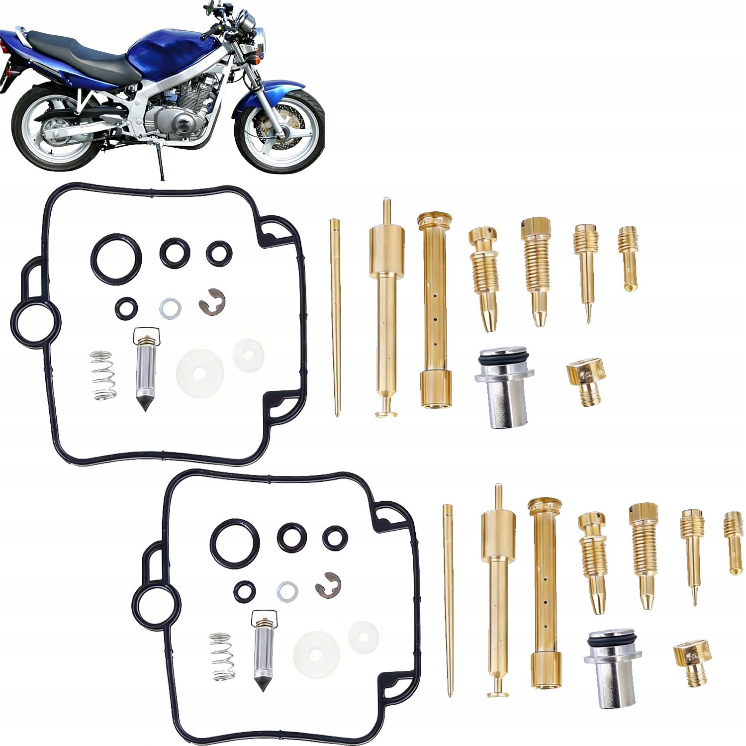 Zestaw naprawczy gaźnika do Bmw F650 93-00 Suzuki GS500E 89-00