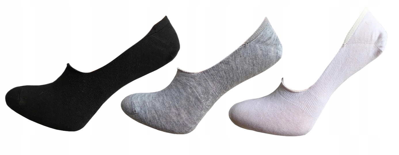 

3x baletki bawełniane mix skarpetki niskie 39-42