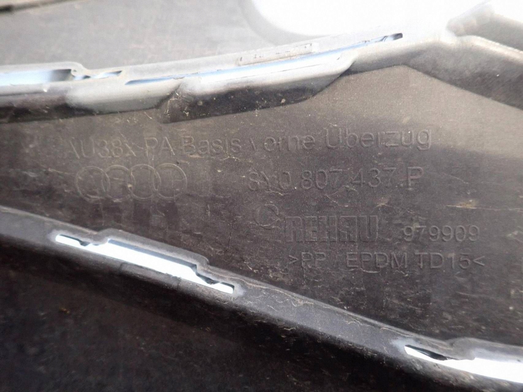 bumper front front AUDI A3 LIFT 2023- 8Y0807437P
