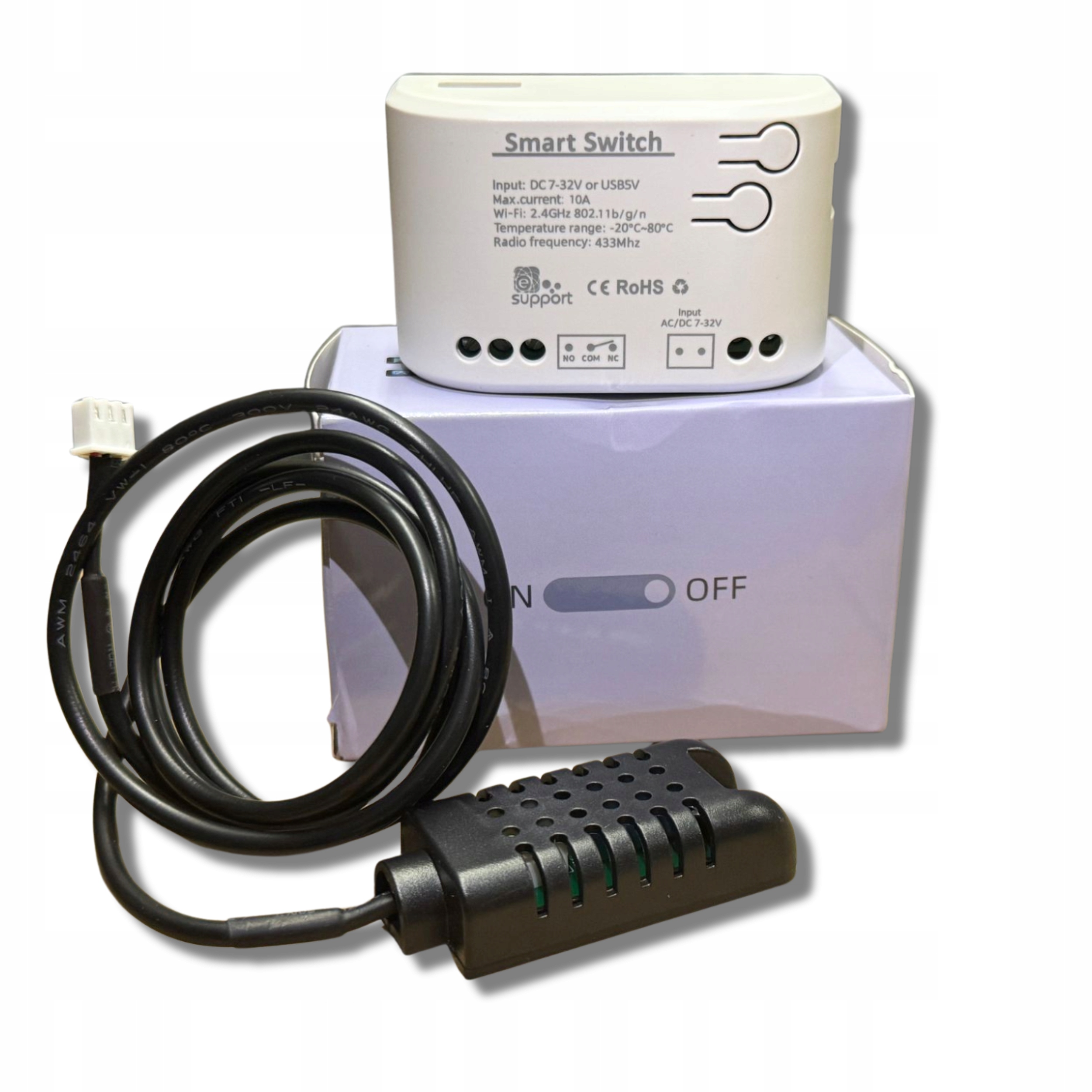 Termohigrostat Smart Home eWElink WiFi 32V 10A Rf