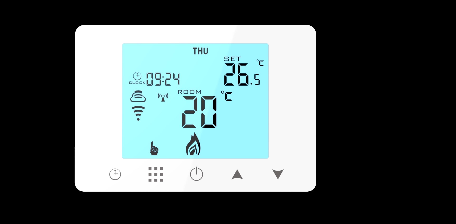 BEZDRÁTOVÝ WIFI TERMOSTAT S 16A PŘIJÍMAČEM Kód výrobce WN 31