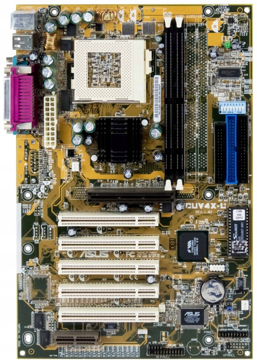 Asus CUV4X-C REV.1.02 s370 Sdram Agp Pci