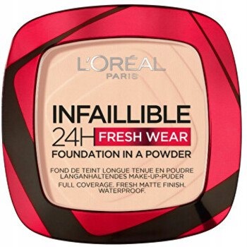 L'Oréal Infaillible Fresh Wear pudrový make-up 9 g 130 True Beige