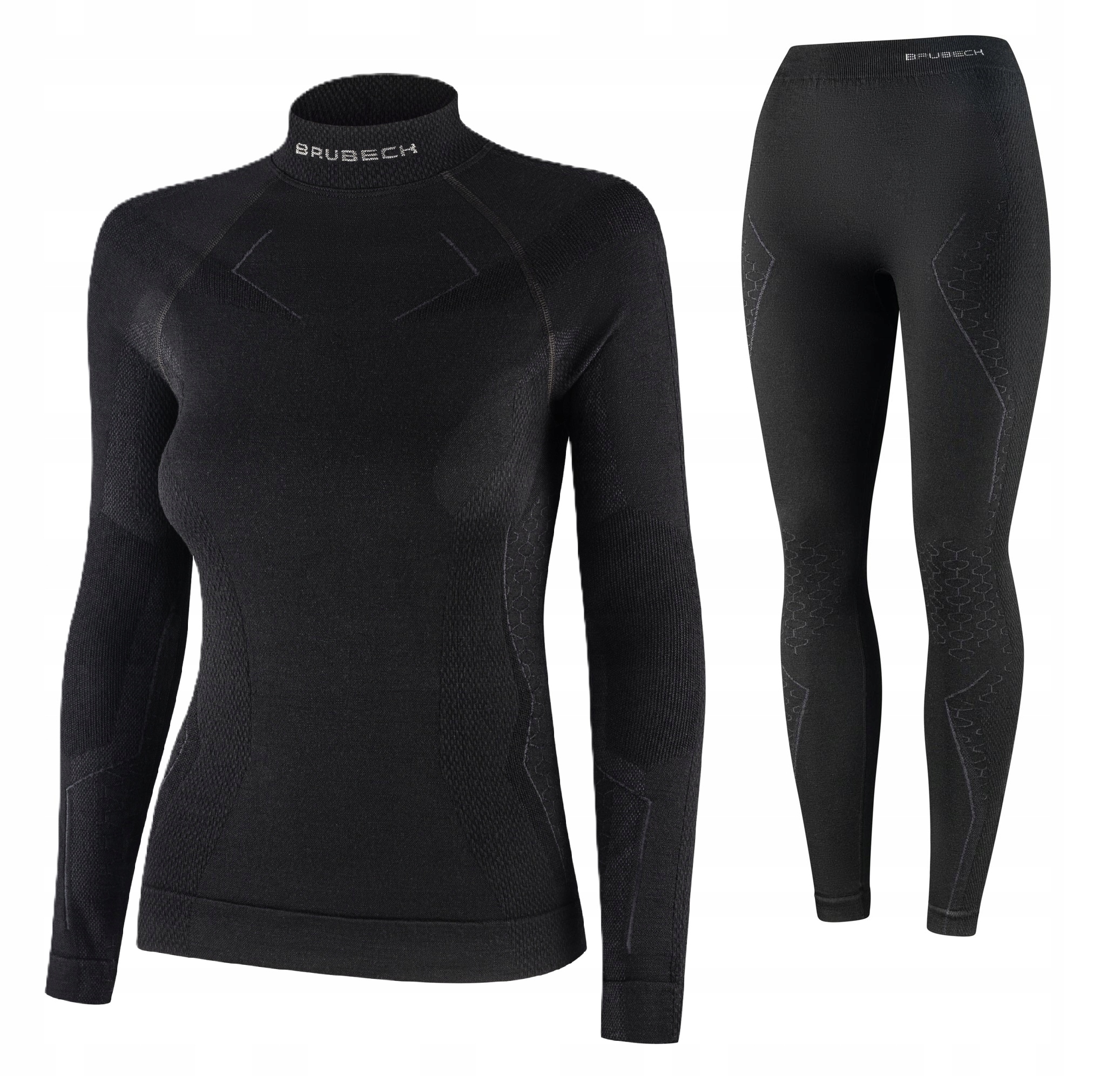 Damska odzież Termoaktywna Brubeck Z Wełny Merino Ultra Ciepły komplet -M