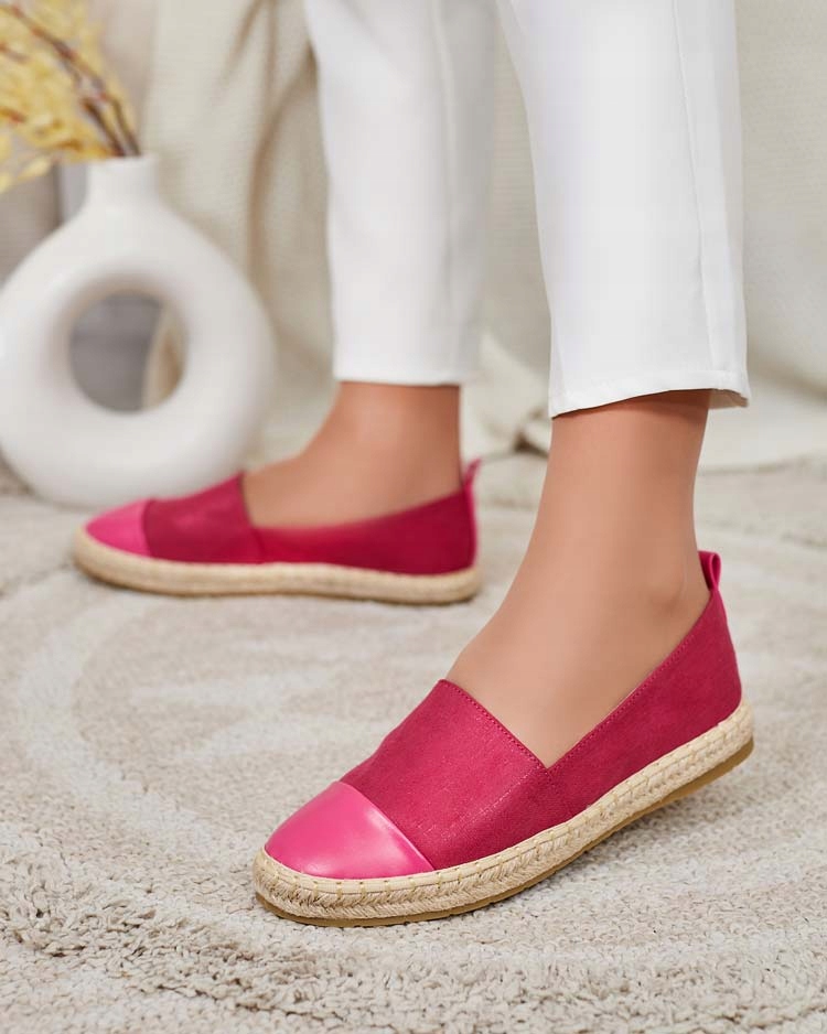 RÓŻOWE ESPADRYLE DAMSKIE EVELLAZ 37 Oryginalne opakowanie producenta pudełko