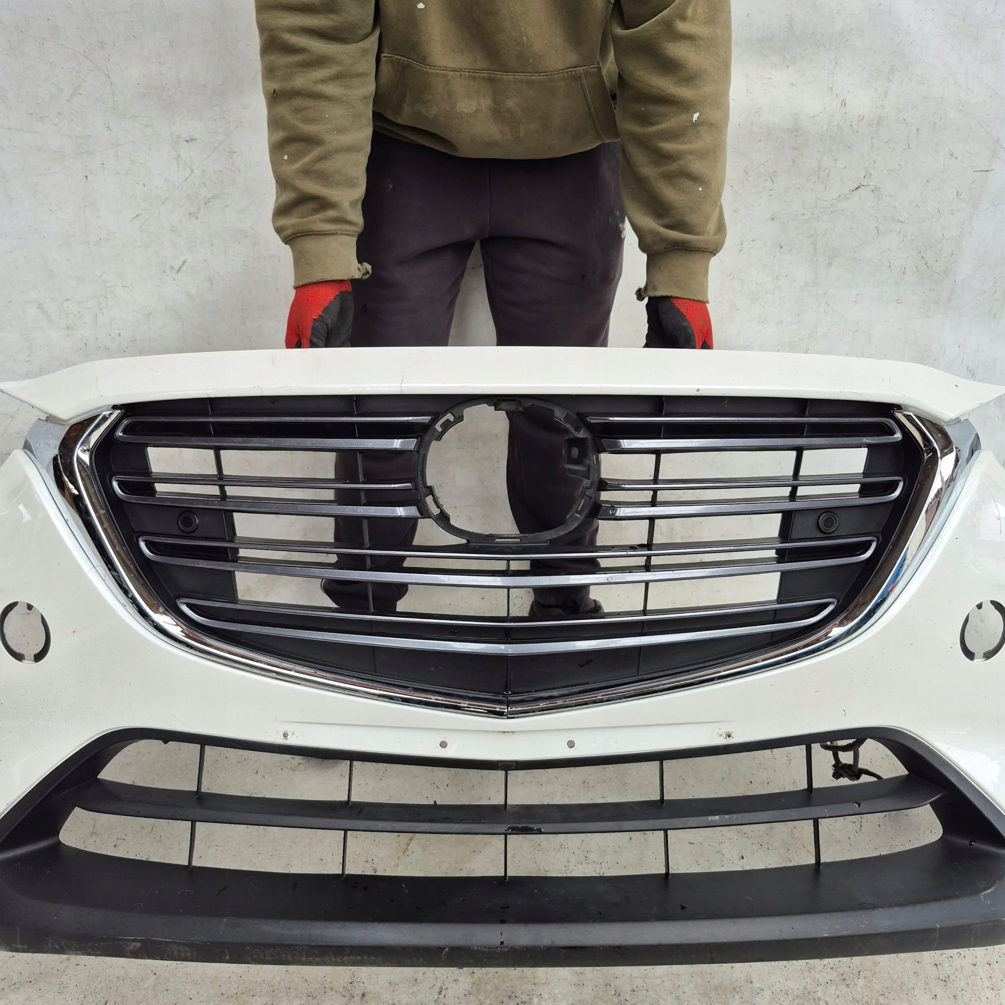 MAZDA CX3 CX-3 LIFT 18- bumper front front grill bundle PDC DK8A-50031