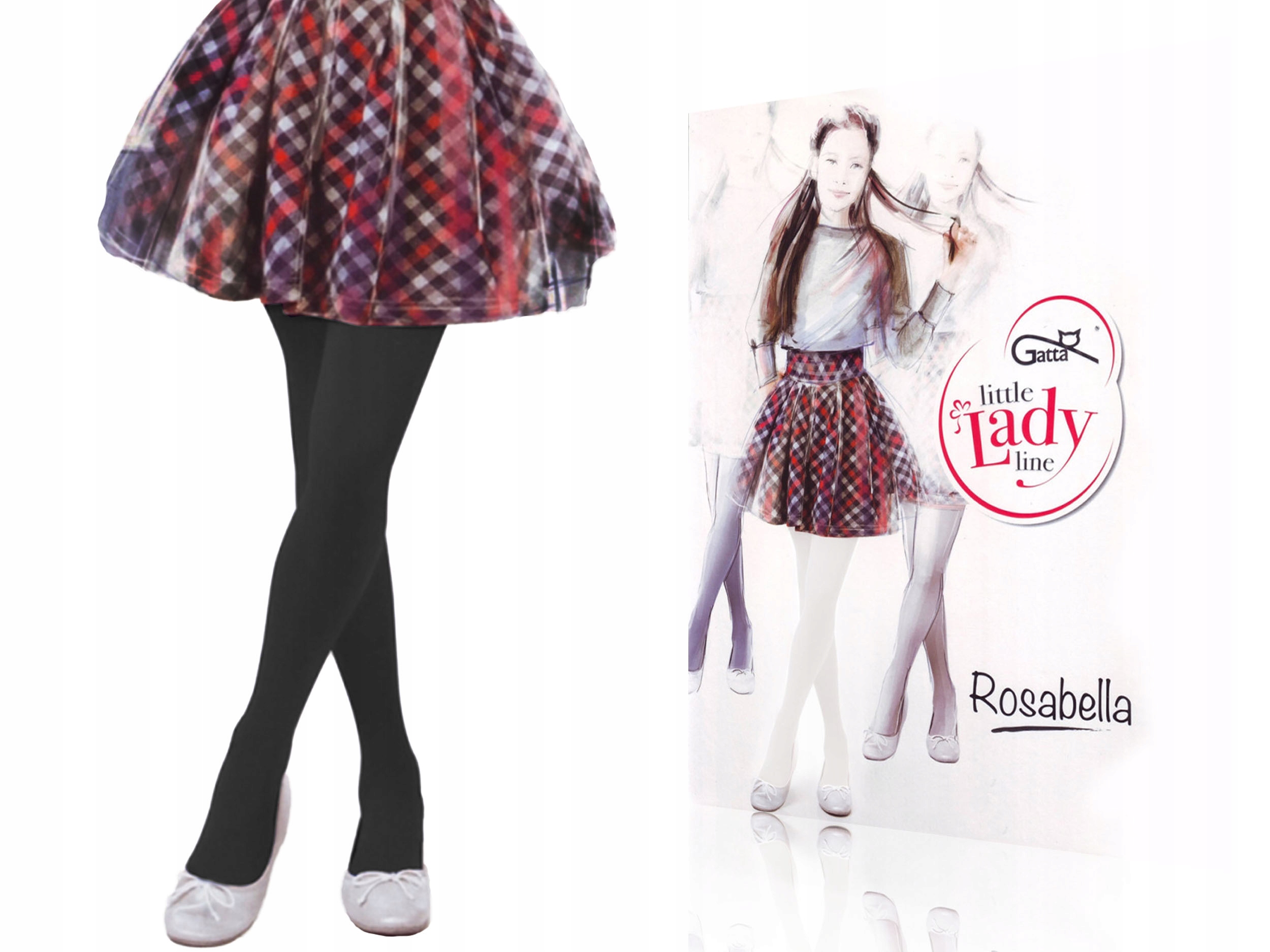 

Rosabella Gatta rajstopy 60 den, grafit, 116-122