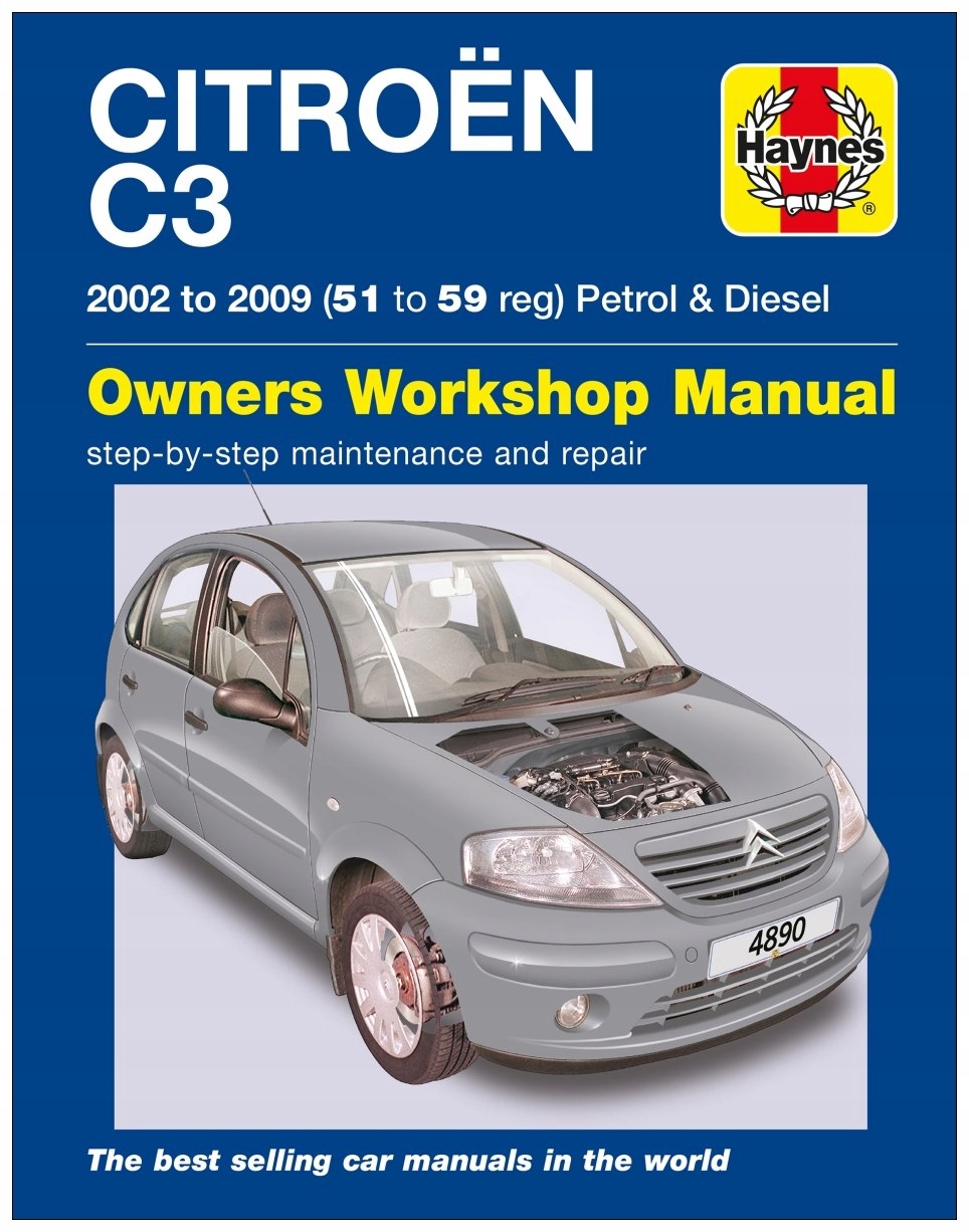 Citroen C3 1.6 HDI diesel (02-09) инструкция по эксплуатации