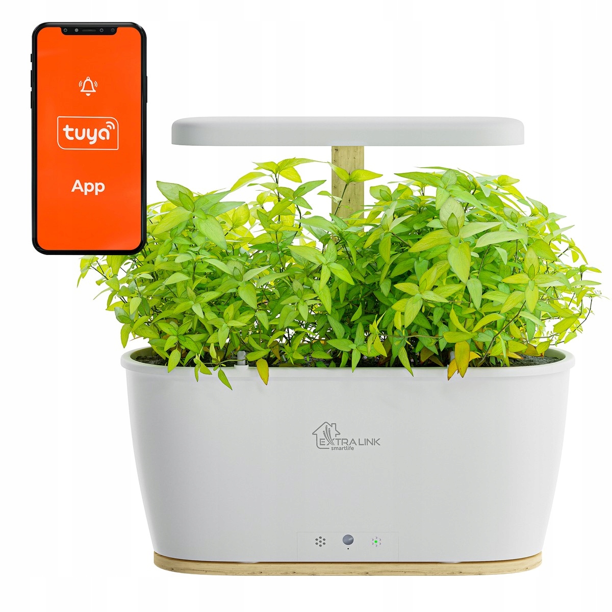 Extralink Smart Garden | Inteligentna doniczka | Wi-Fi, Bluetooth