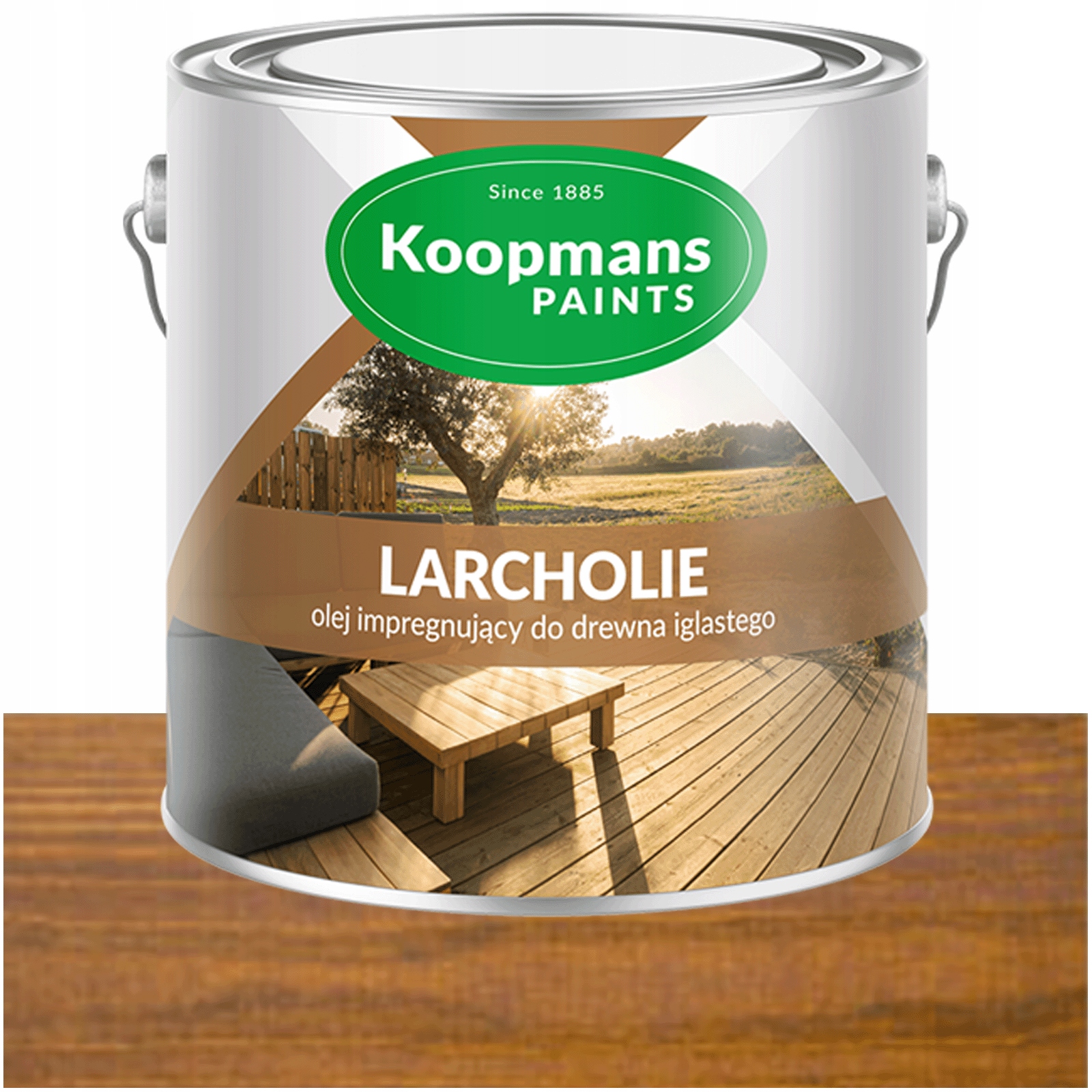 Koopmans Larcholie olej na terasu a jehličnaté dřevo Palisander Argent. 5L