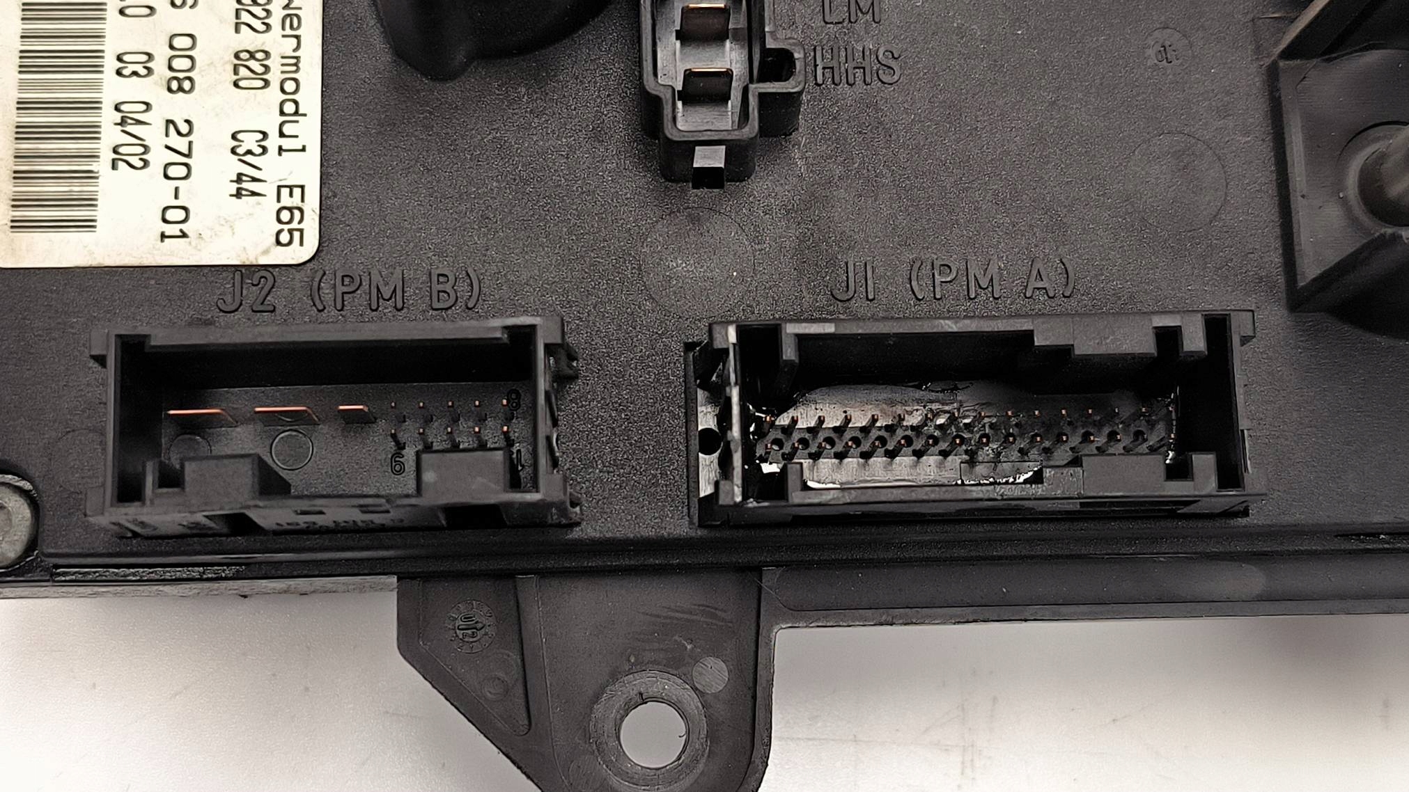 modulo per batteria 6922820 BMW E65 735I
