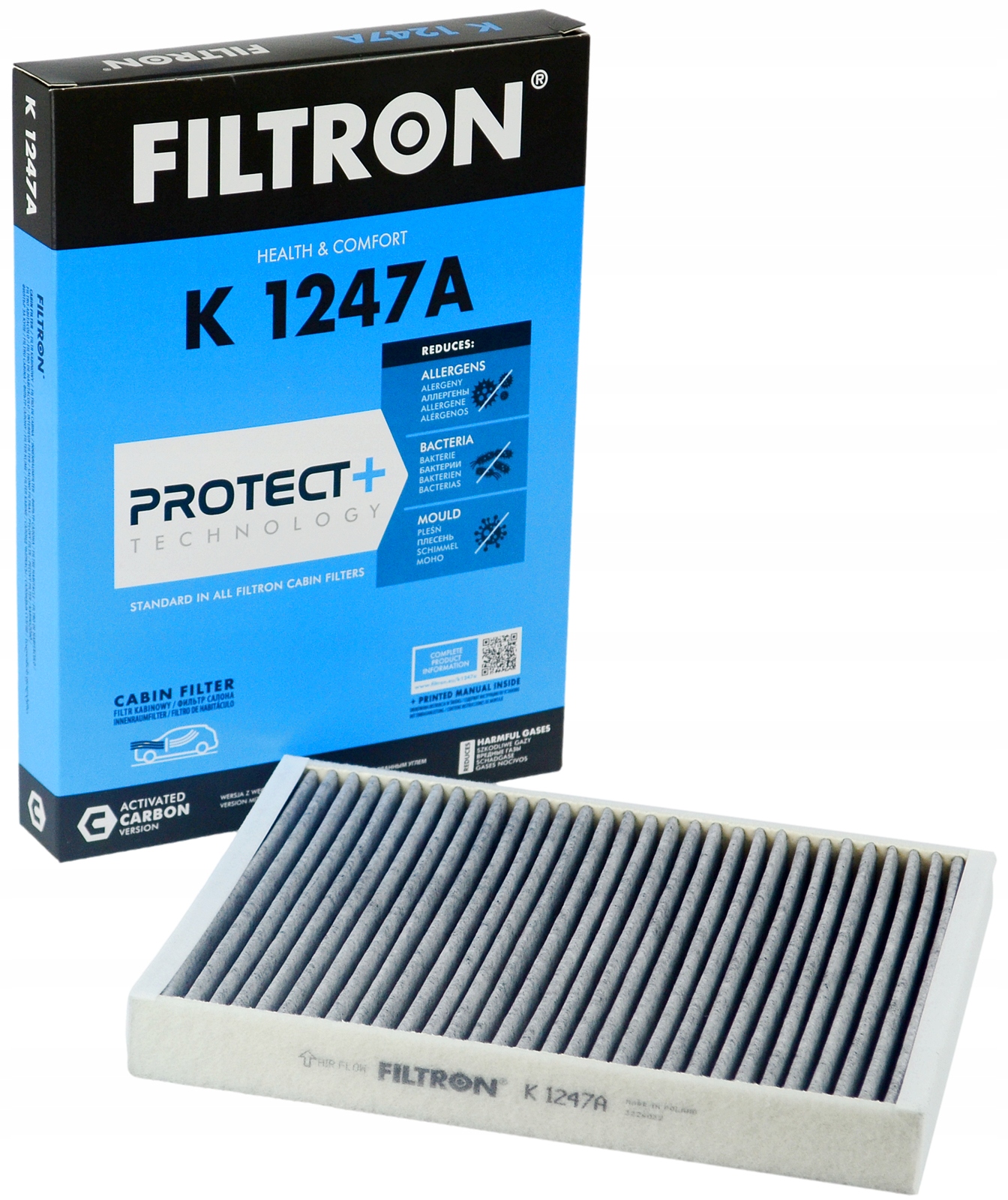 

Filtron Filtr Kabinowy Citroen C5 III X7 Z Węglem