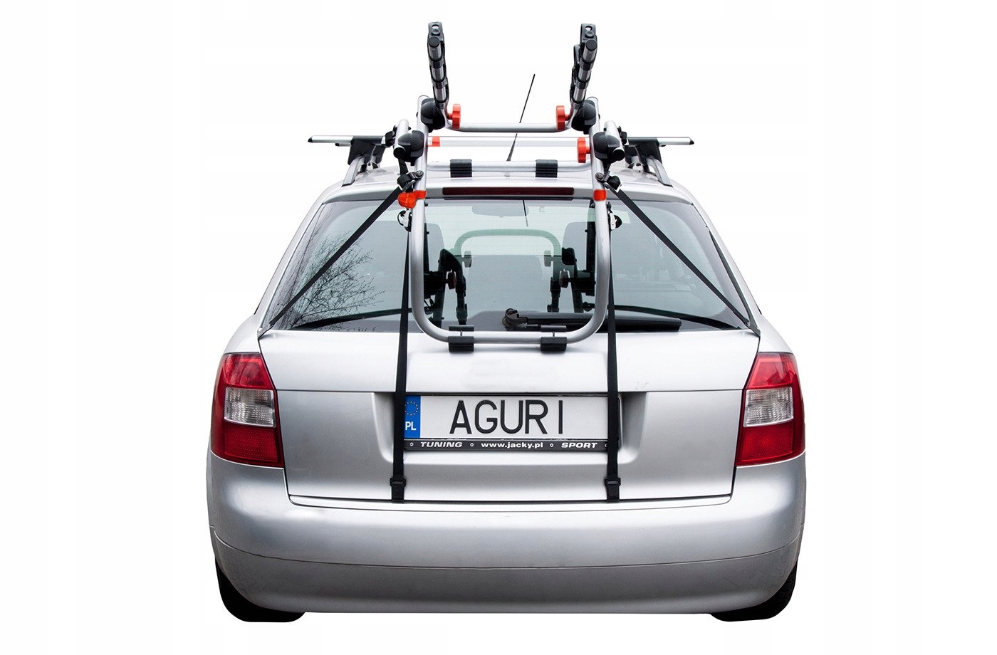 BAGAŻNIK ROWEROWY NA 3 ROWERY NA TYLNĄ KLAPĘ AGURI SPIDER UNIWERSALNY Producent Aguri