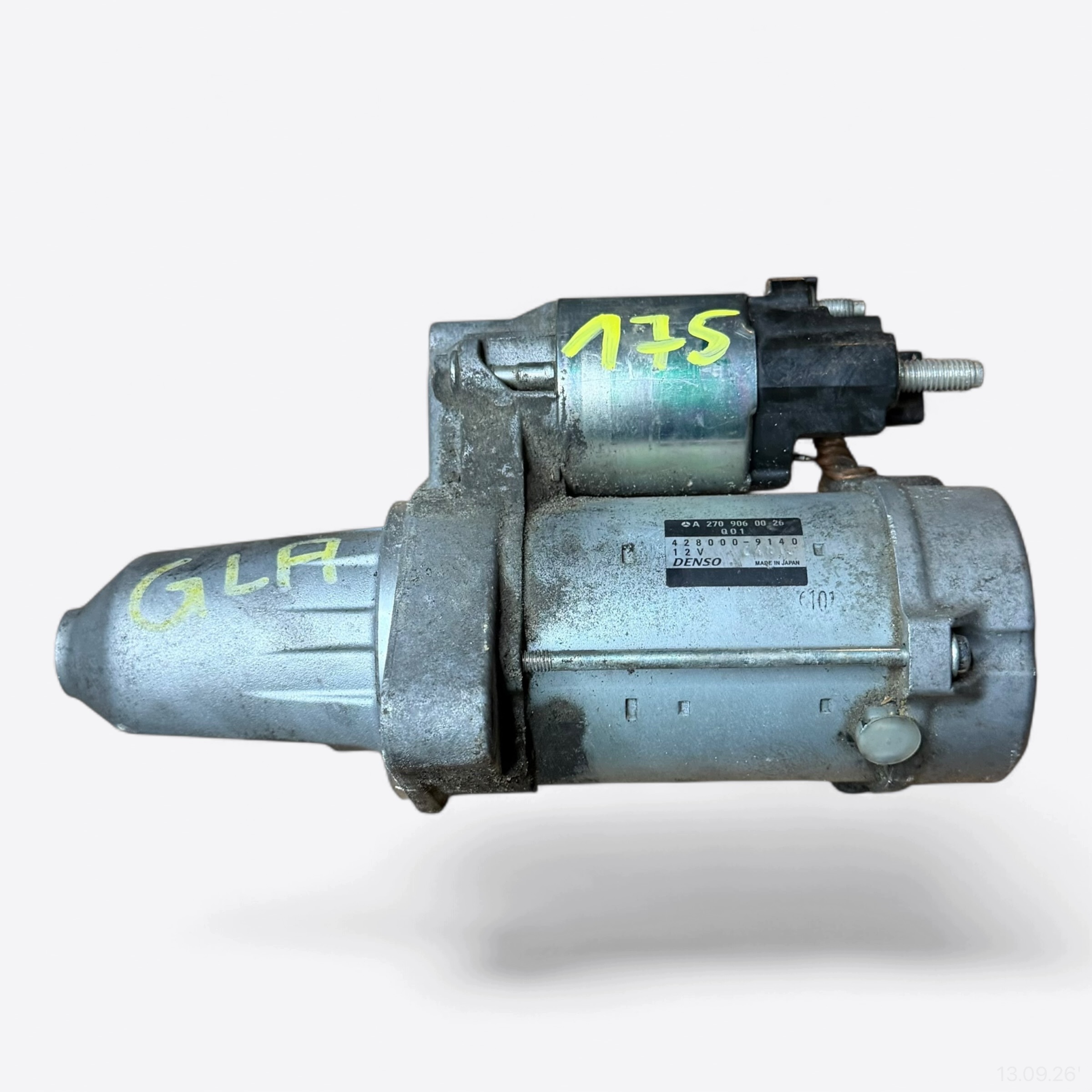 starter STARTER original MERCEDES A-KLASA W176 A2709060026
