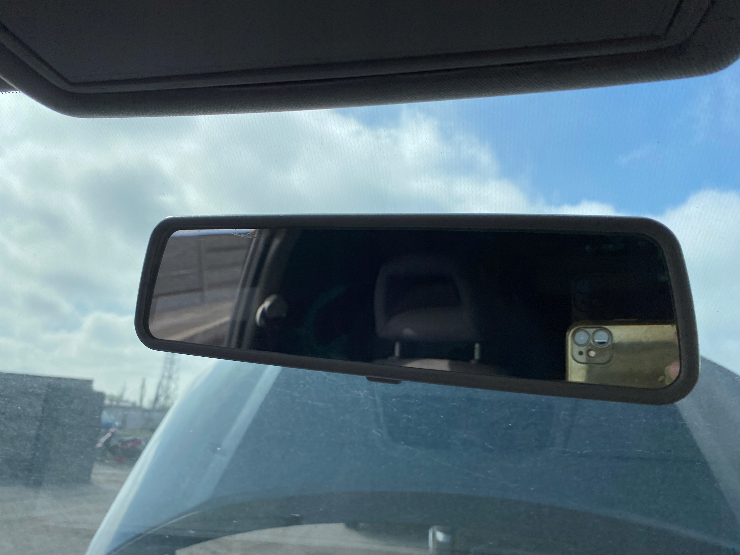 VW SHARAN FL 97-10 rear-view mirror inner SRODKOWE