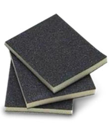 KOSTKA ŚCIERNY GĄBKA ŚCIERNA MIĘKKA GR-80 -3szt