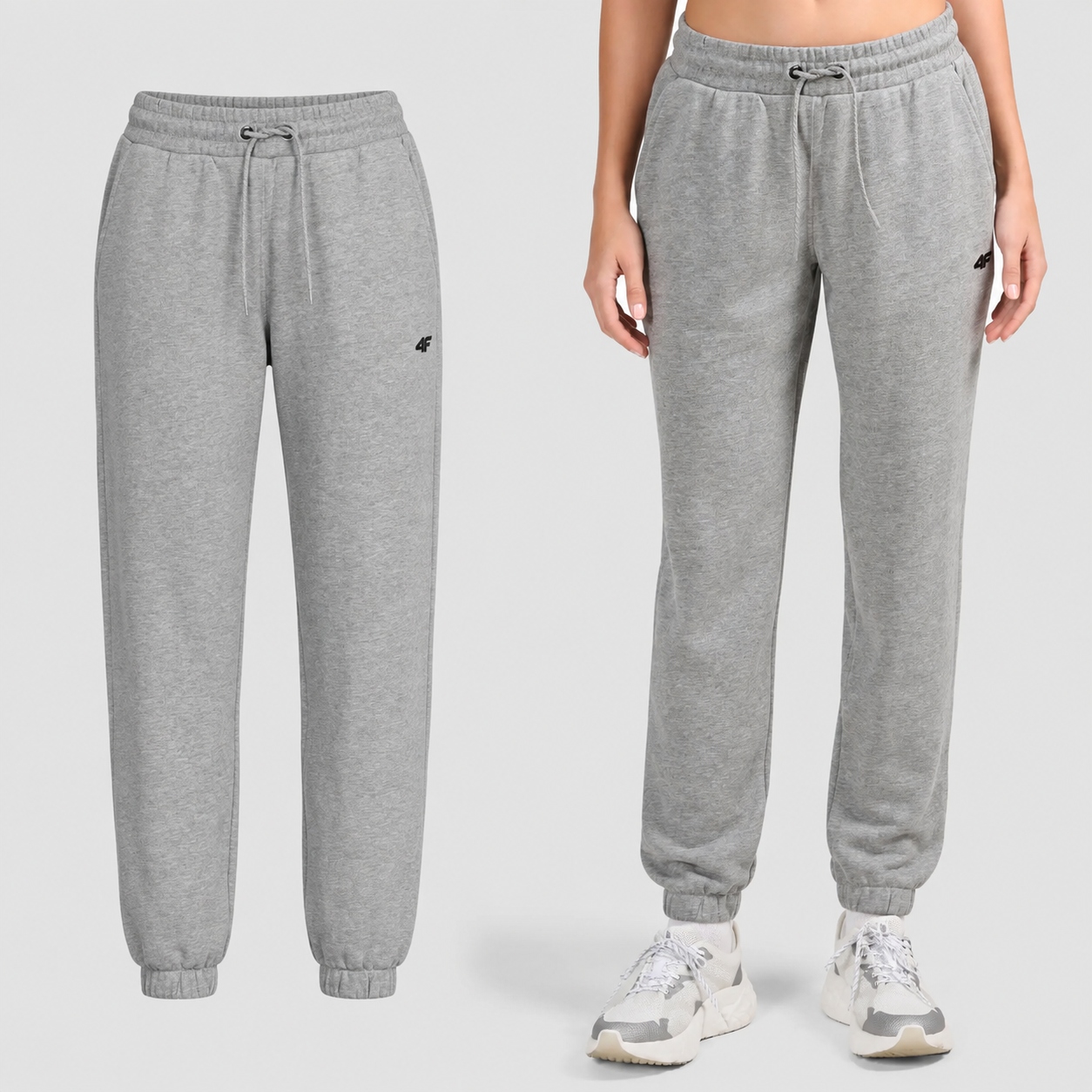 Dámské Tepláky 4F Sportovní Joggery Pro Každodenní Nošení XXL F1754 AW26