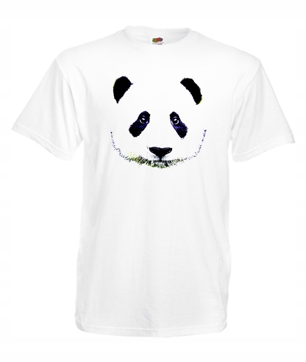 

L Koszulka Męska Panda Miś Misie Bądź Sobą Wzór