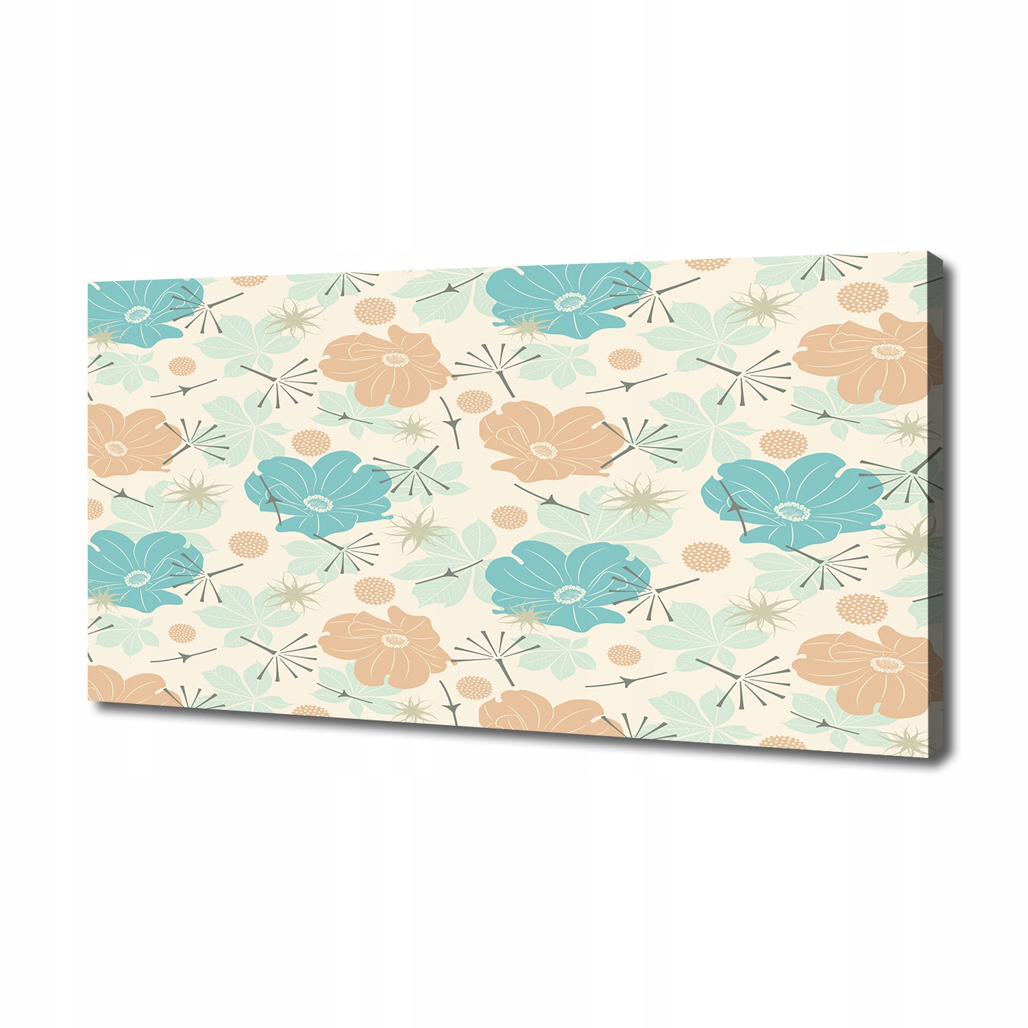 

Foto obraz na płótnie Kwiecisty wzór 140x70 cm