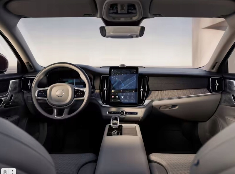 Ochranná fólia Ppf na interiér – Volvo S90 Facelifting
