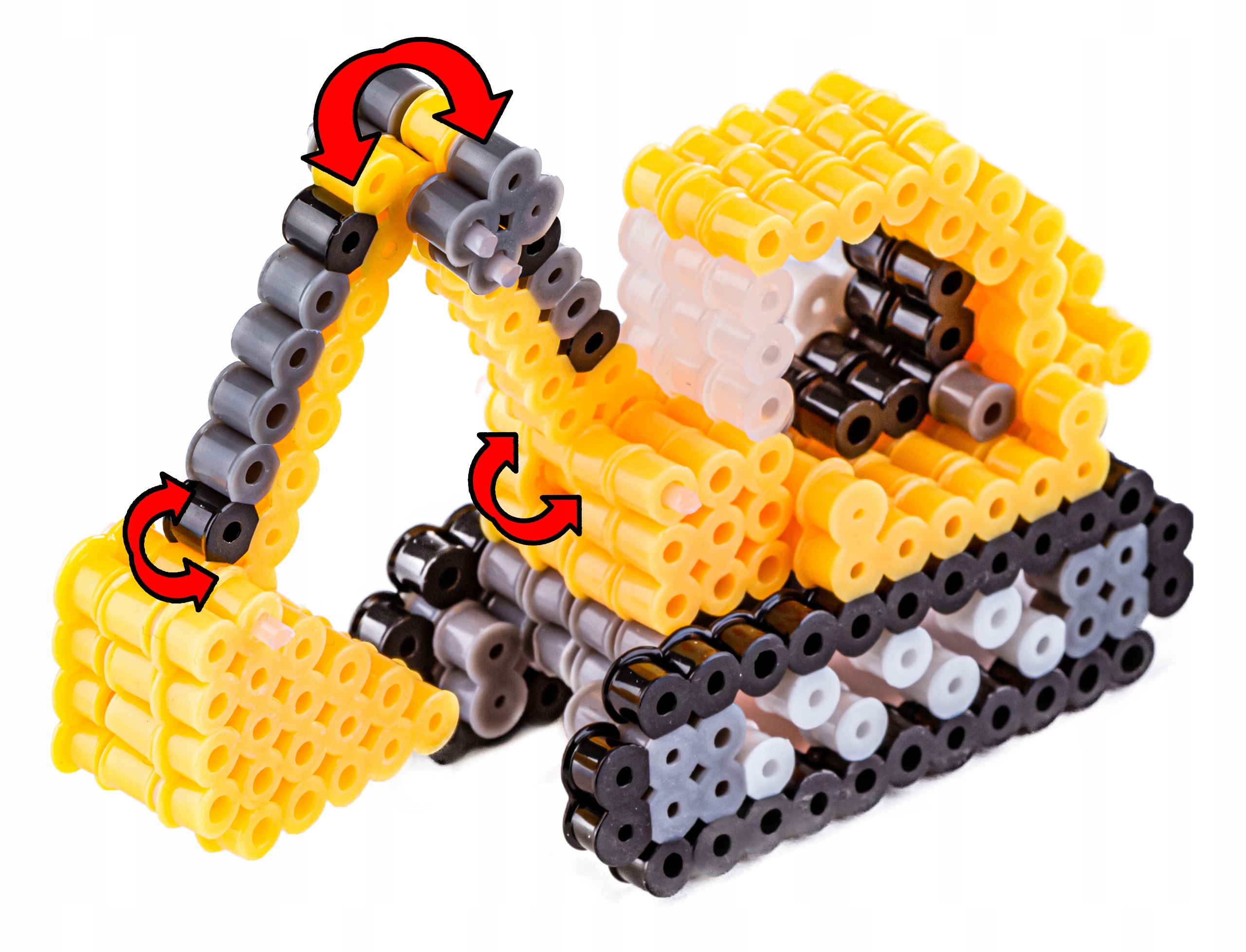 3D Koraliki do prasowania KOPARKA Auto Prasowanka Marka DK