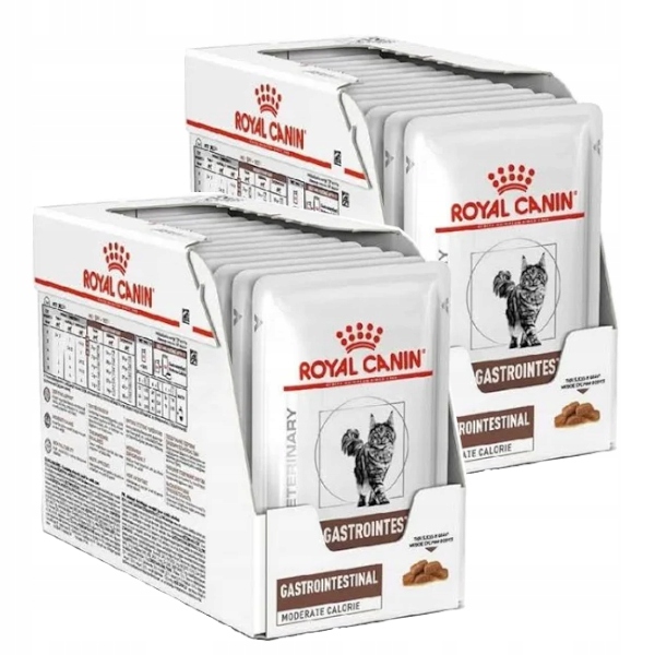 Levně Royal Canin Gastrointestinal Moderate Calorie 24x85 g Krmivo v omáčce Pro Kočky