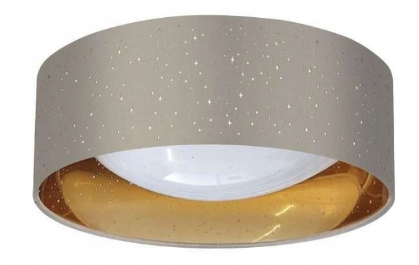 Stropní Svítidlo Toulouse 40cm 24W 2600lm 4000K taupe zlatý