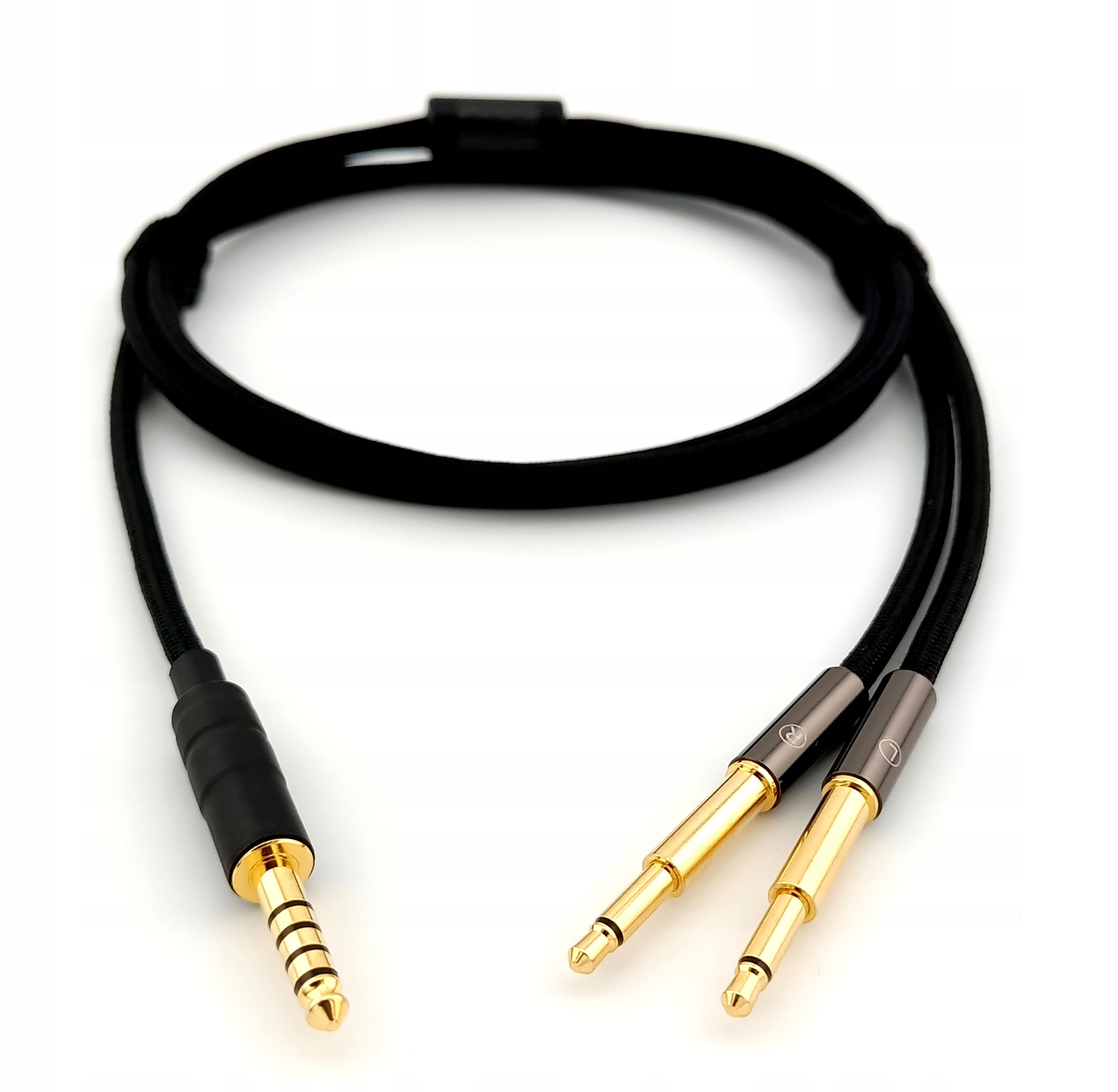 Ručně vyrobený vyvážený kabel pro Meze 109 Pro s opletením, varianty 6 m