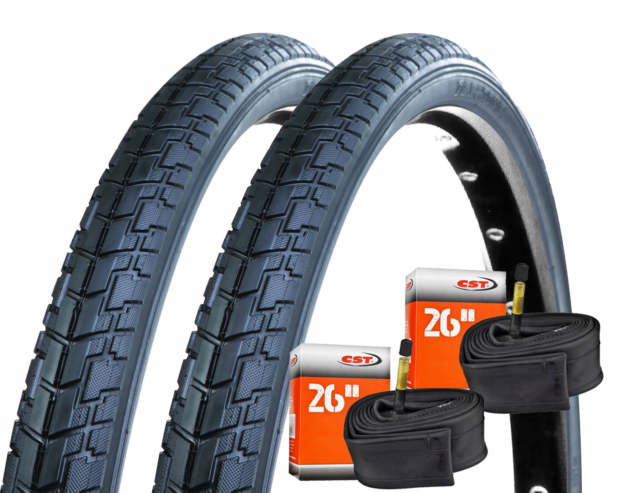 

2x Opona Rowerowa 26 Deestone D-1006 Dętka 26x1,75