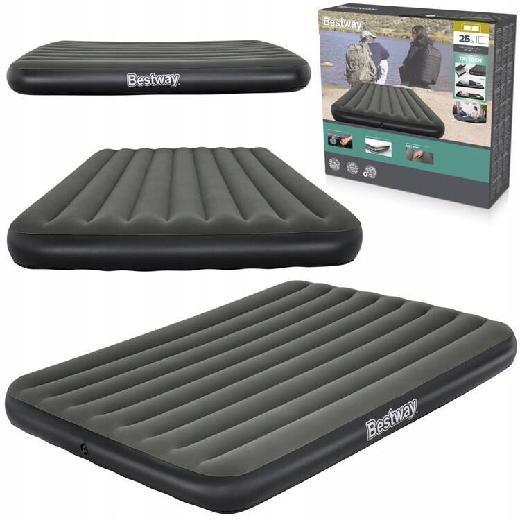 Bestway 2-místná nafukovací matrace Queen Tritech Air 203x152x25 cm 6713N