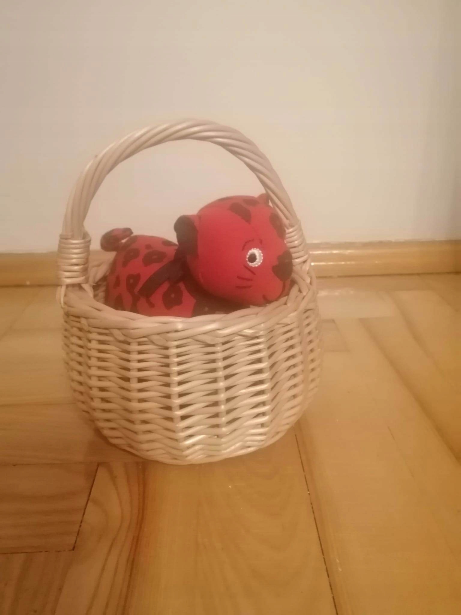 KOSZYCZEK WIKLINOWY KOSZYK WIELKANOCNY ŚWIĘCONKA Marka inna