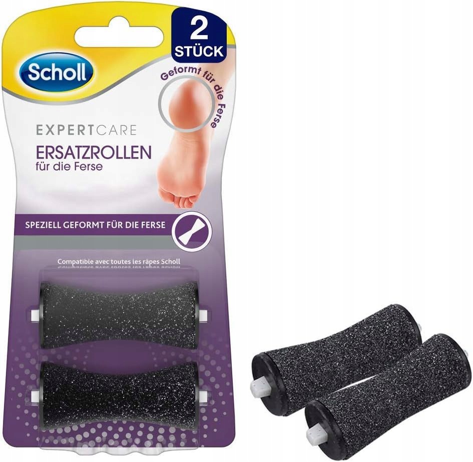 Scholl Náhradní Hlavy Velvet Smooth 2 Ks Unisex