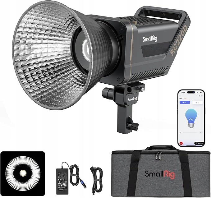 Smallrig Rc 220D 220W Lampa wideo Led 98700 Lux