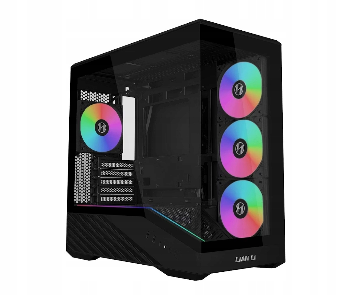 Obudowa Pc Lian Li Vector V100 Mini Argb Mini Tower Szkło Hartowane Czarna