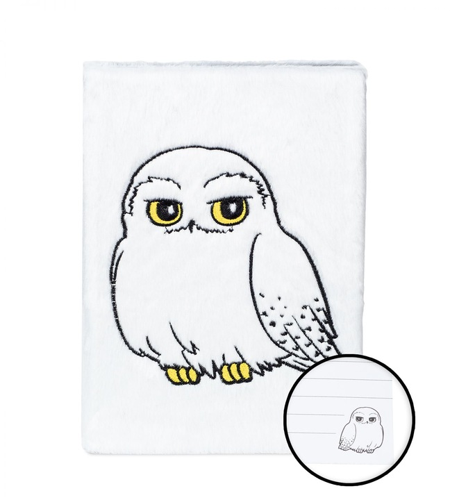 

Puszysty Zeszyt A5 Notes Harry Potter Sowa Hedwiga