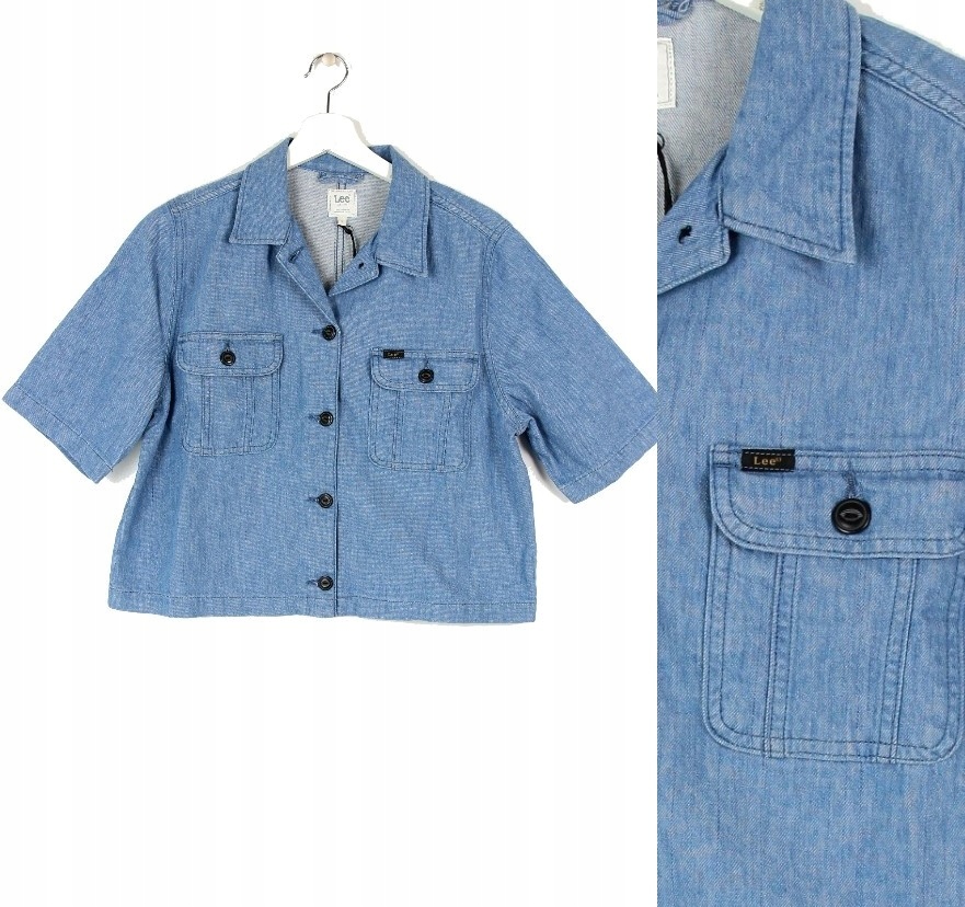 

Lee Short Sleeved Jck Kurtka Koszula Jeansowa S/m