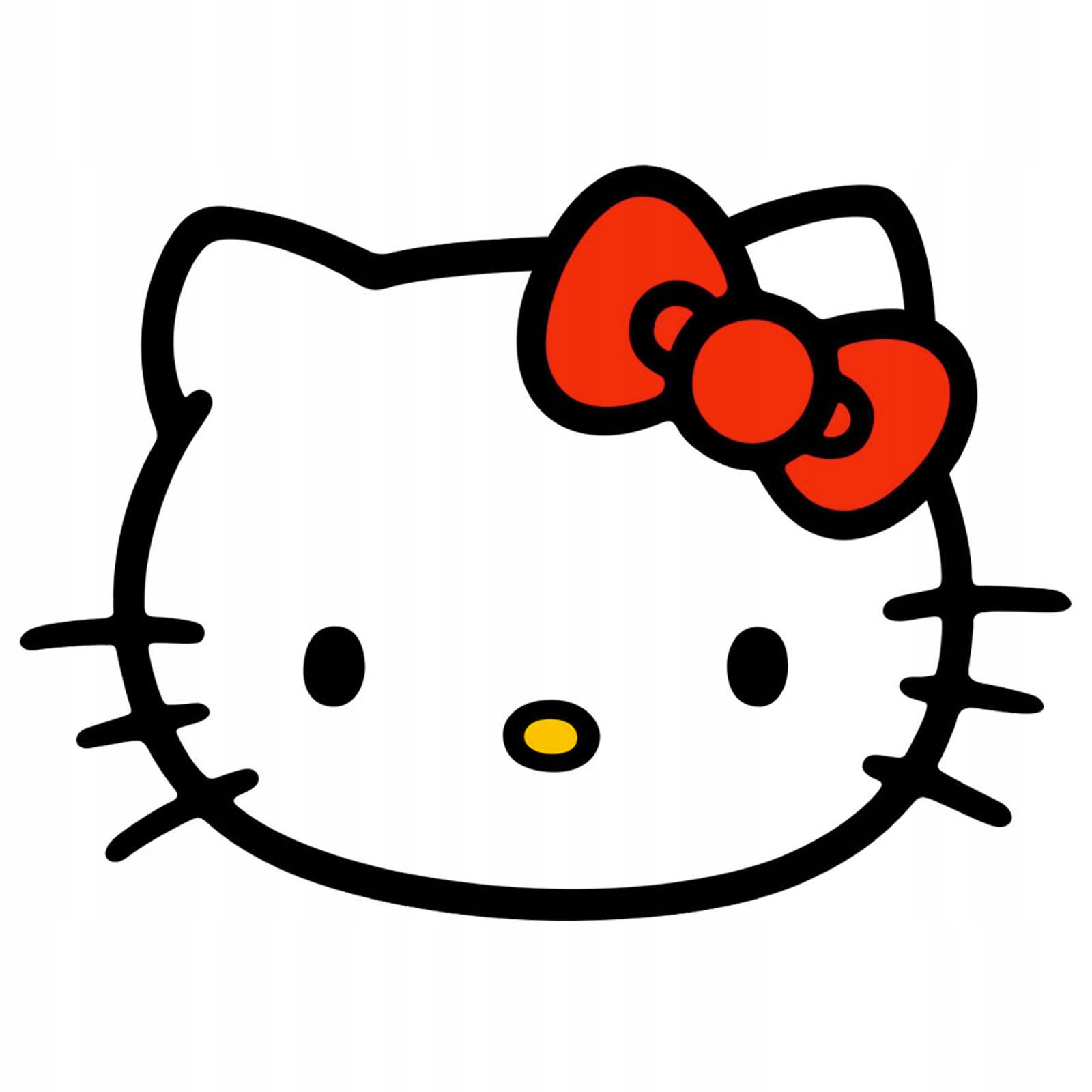 Naklejka na ścianę dla dzieci Hello Kitty 200 cm na 120 cm