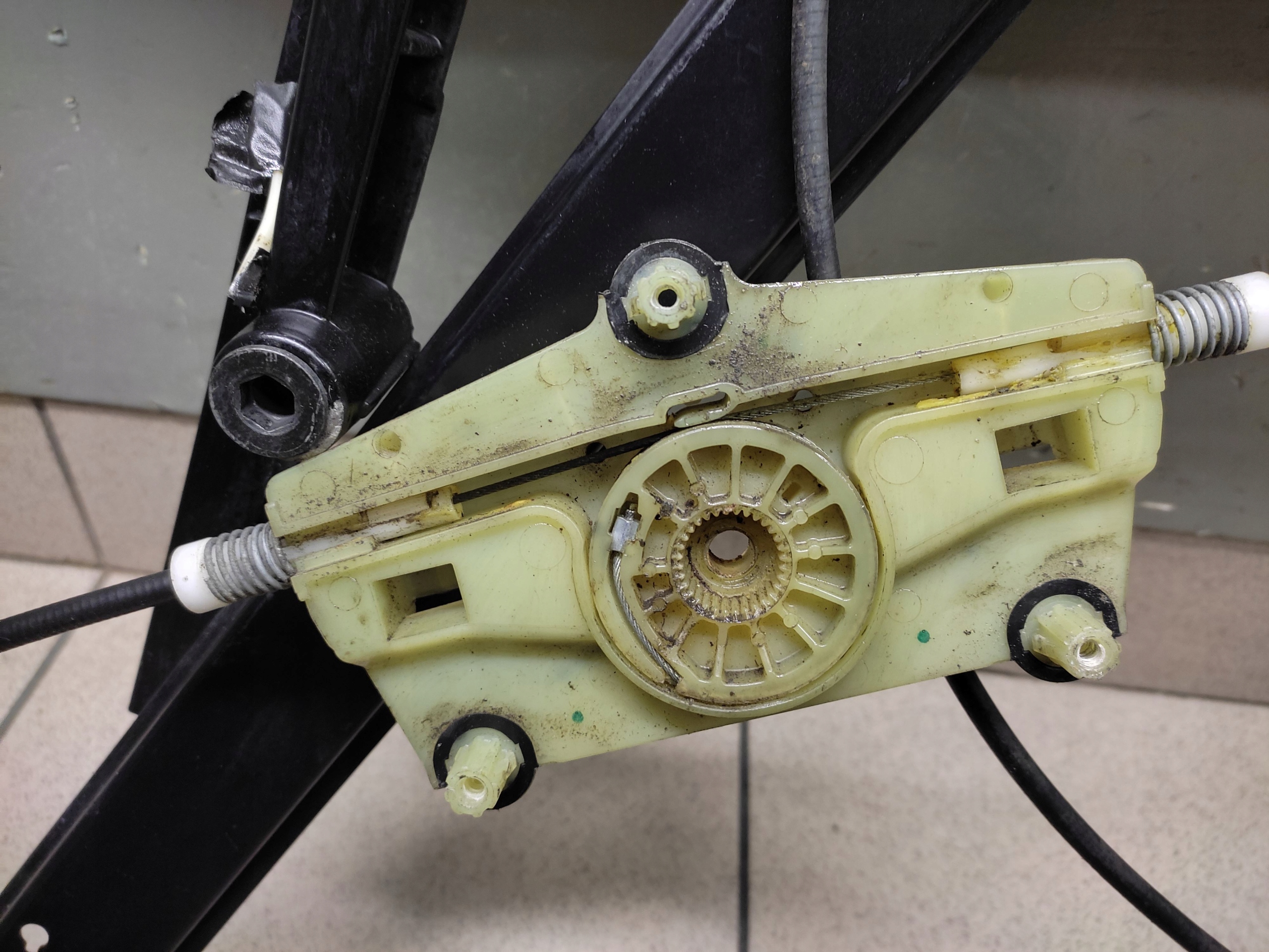 AUDI A6 C6 KOMBI window regulator right front