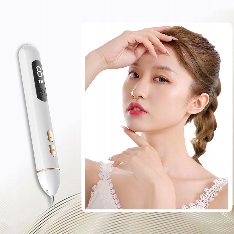 Plazma Pen Laser Spot Remover Plasma zapisuje Kretów Tatuaży Długość urządzenia 19.5 cm