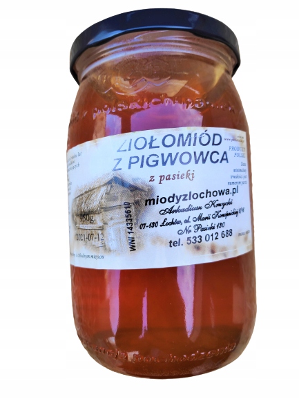 Ziołomiód z pigwowca 950g