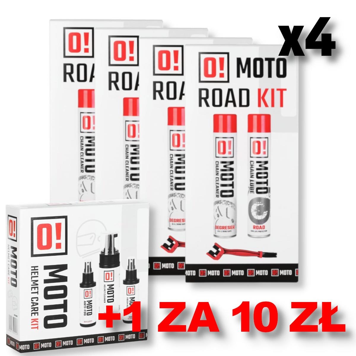 Omoto Sada 4+1 Na Čistenie A Mazanie Reťaze Road O! Chain Care An