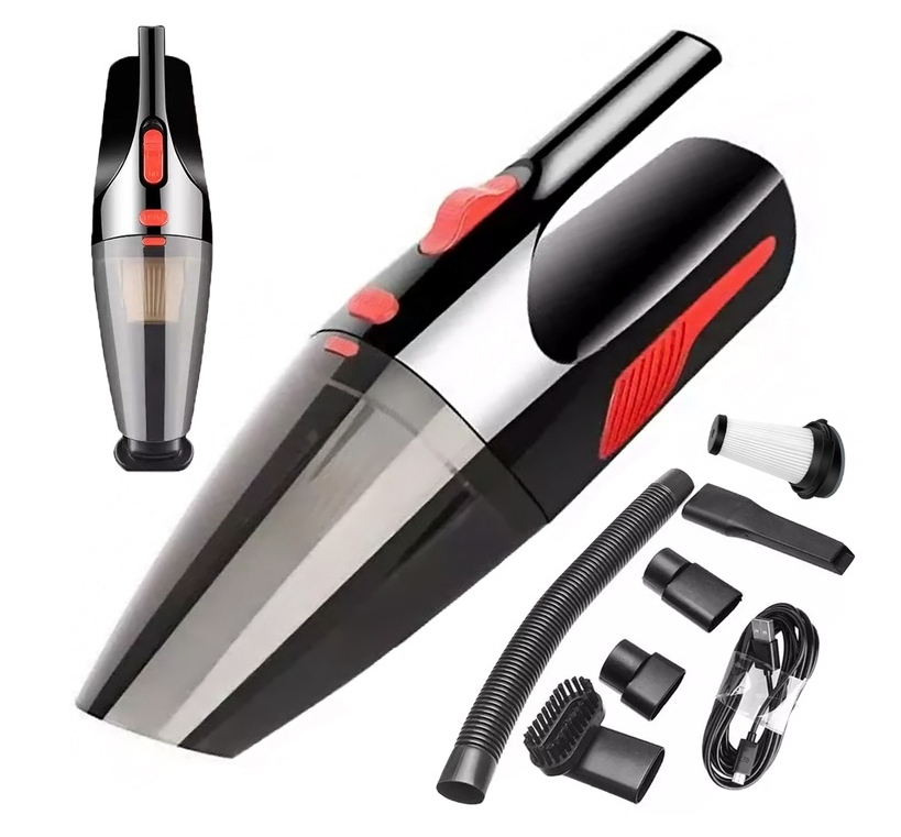 Odkurzacz pionowy ręczny, bezprzewodowy, bezworkowy cyklonowy filtr HEPA