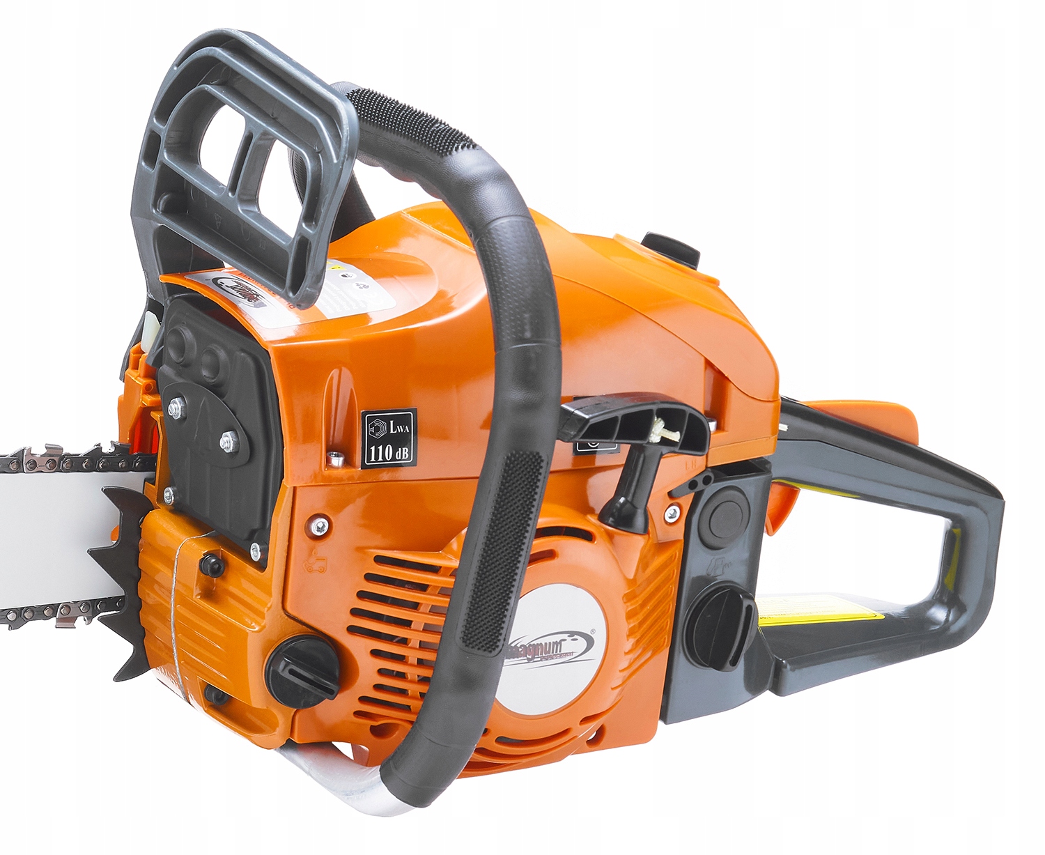 PIŁA SPALINOWA PILARKA ŁAŃCUCHOWA do DRZEWA 5.2KM 2x PROWADNICA ŁAŃCUCH Pojemność silnika 58 cm³