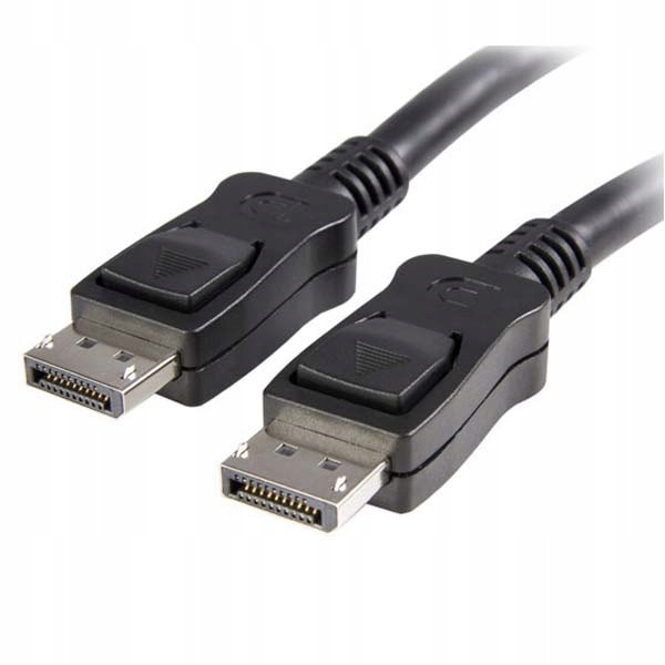 Kabel DisplayPort M- DisplayPort M czarny