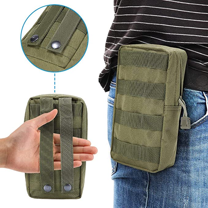 SASZETKA TAKTYCZNA ZASOBNIK WOJSKOWY MOLLE ZIELONA Model WOJSKOWA