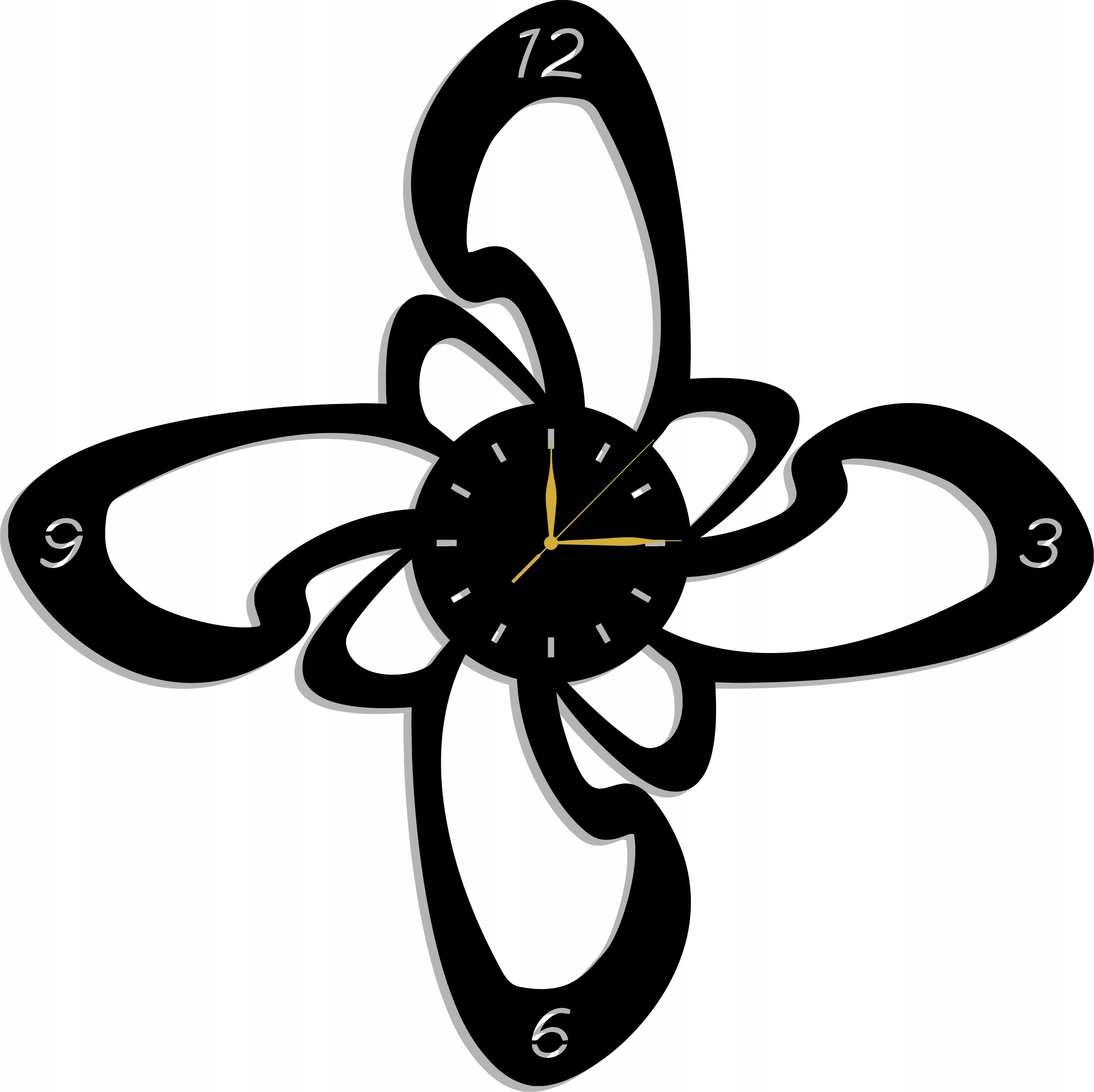 Nástěnné Hodiny Classic 50 CM, 17 Barev!